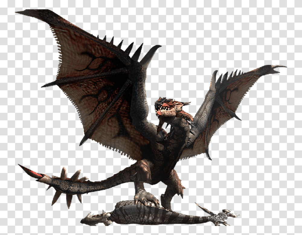 Rathalos Monster Hunter Gen, Dinosaur, Reptile, Animal, Dragon Transparent Png