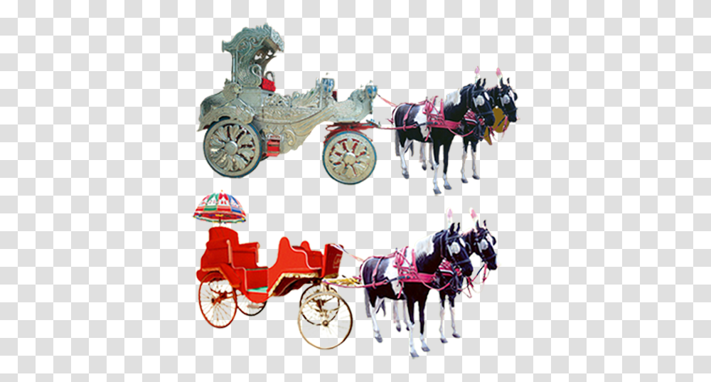 Ratham With Horse, Carriage, Vehicle, Transportation, Horse Cart Transparent Png