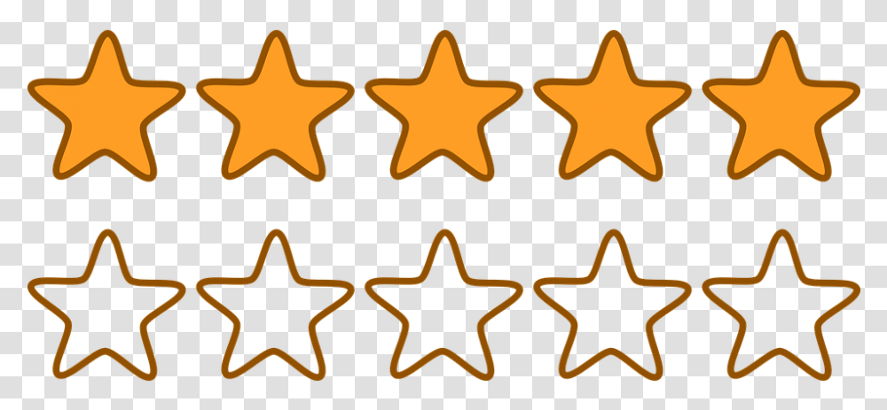 Rating Star Four Stars Out Of Five, Star Symbol Transparent Png