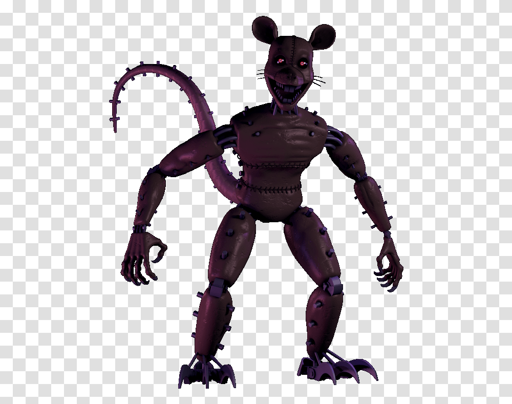 Rats Clipart Five Nights At Candy's 3 Monster Rat, Robot, Person, Human Transparent Png