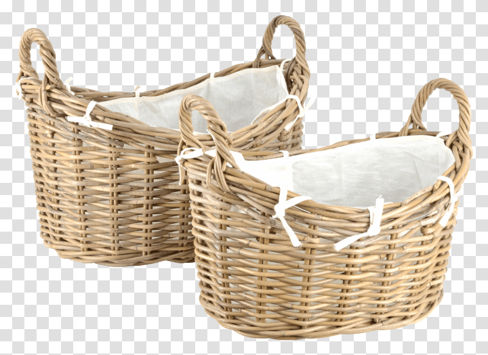 Rattan Basket, Furniture, Cradle Transparent Png