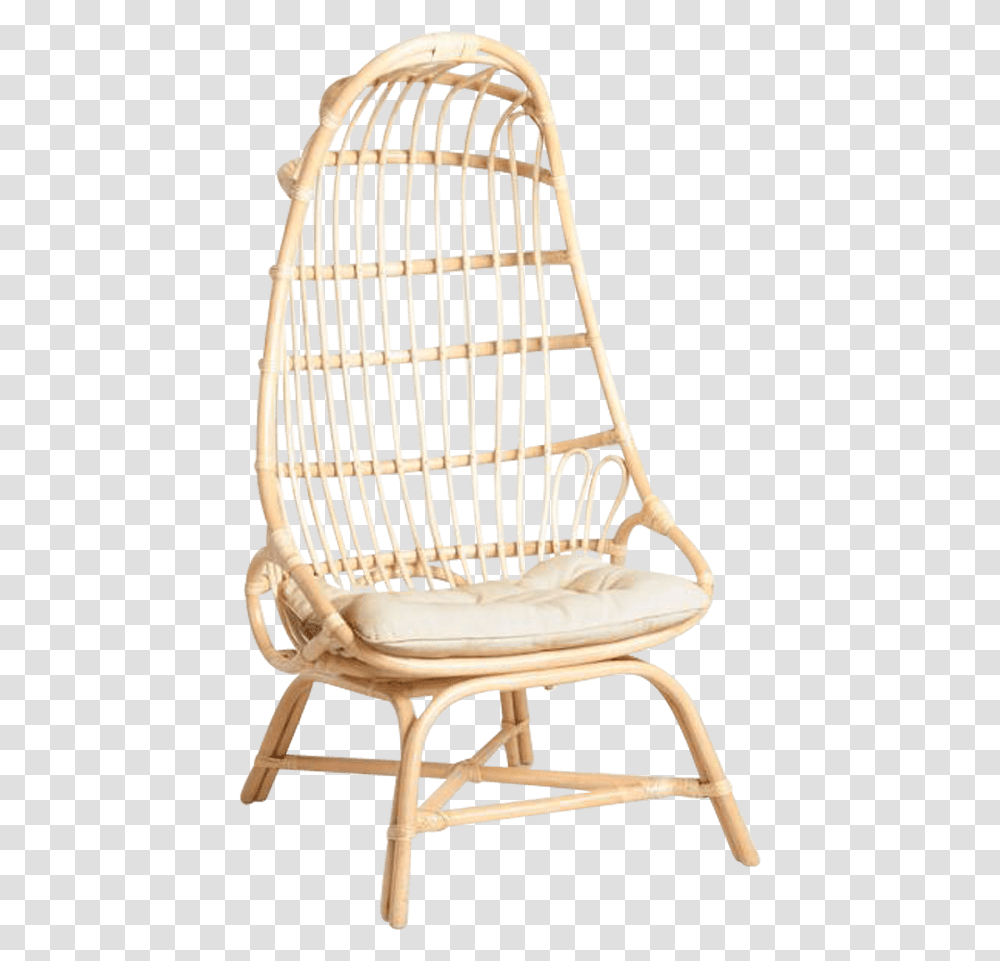Rattan Chair, Furniture, Rocking Chair, Crib, Armchair Transparent Png