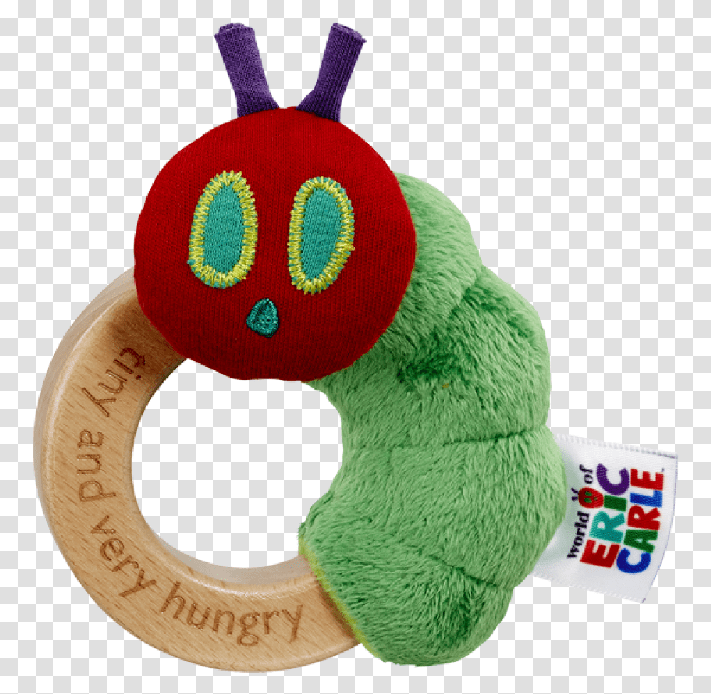 Rattle Tiny Caterpillar Stuffed Toy, Plush Transparent Png