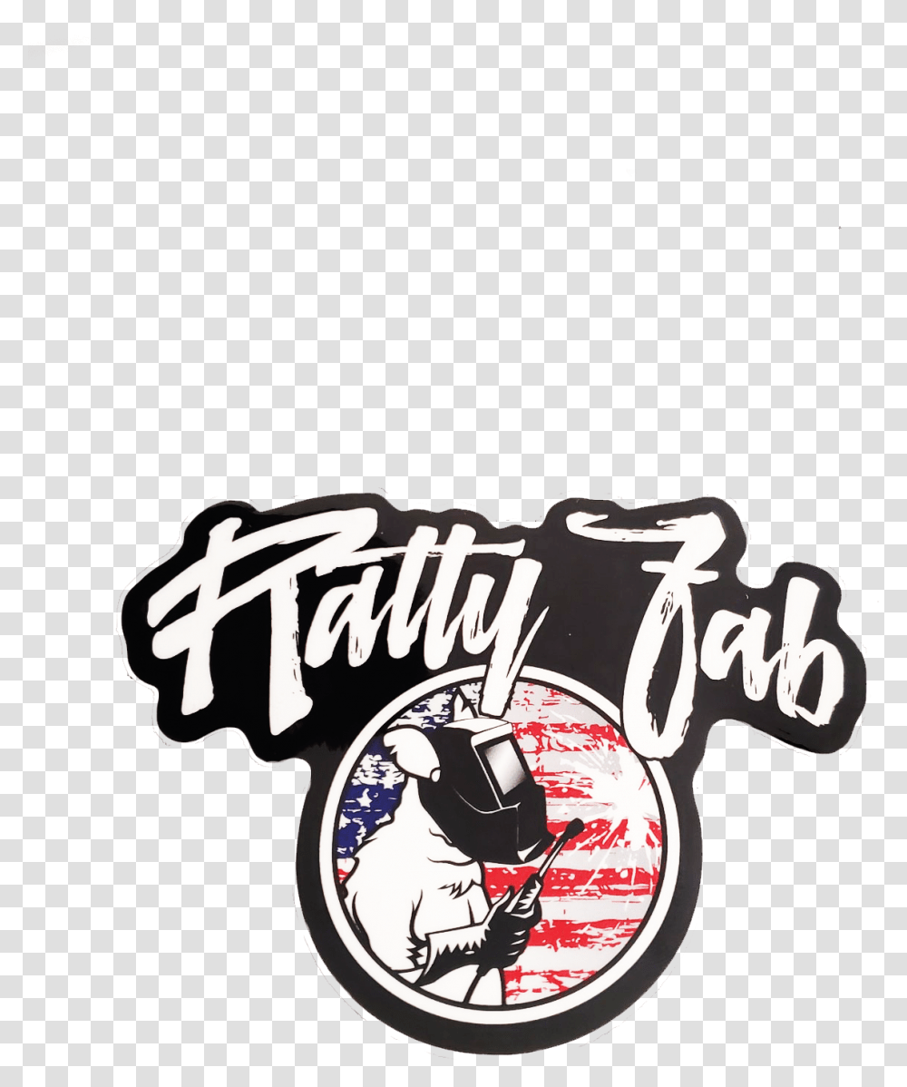 Ratty Fab Slap Sticker Welding Fabricator Plymouth Illustration, Logo, Trademark Transparent Png
