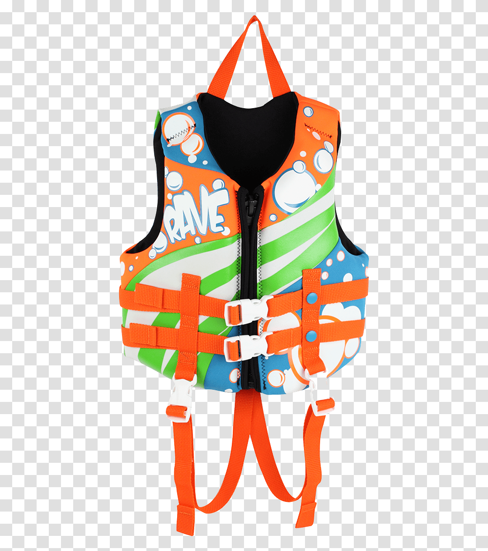 Rave Child Neo Life Vest By Rave Clipart, Apparel, Lifejacket Transparent Png