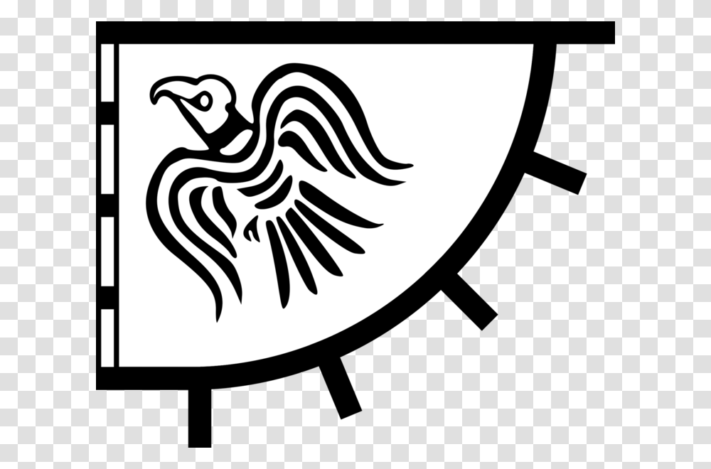 Raven Banner, Emblem, Armor, Stencil Transparent Png