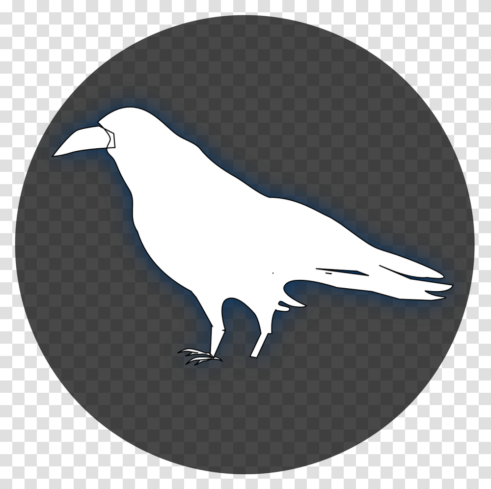 Raven Clip Art White, Bird, Animal, Axe, Tool Transparent Png