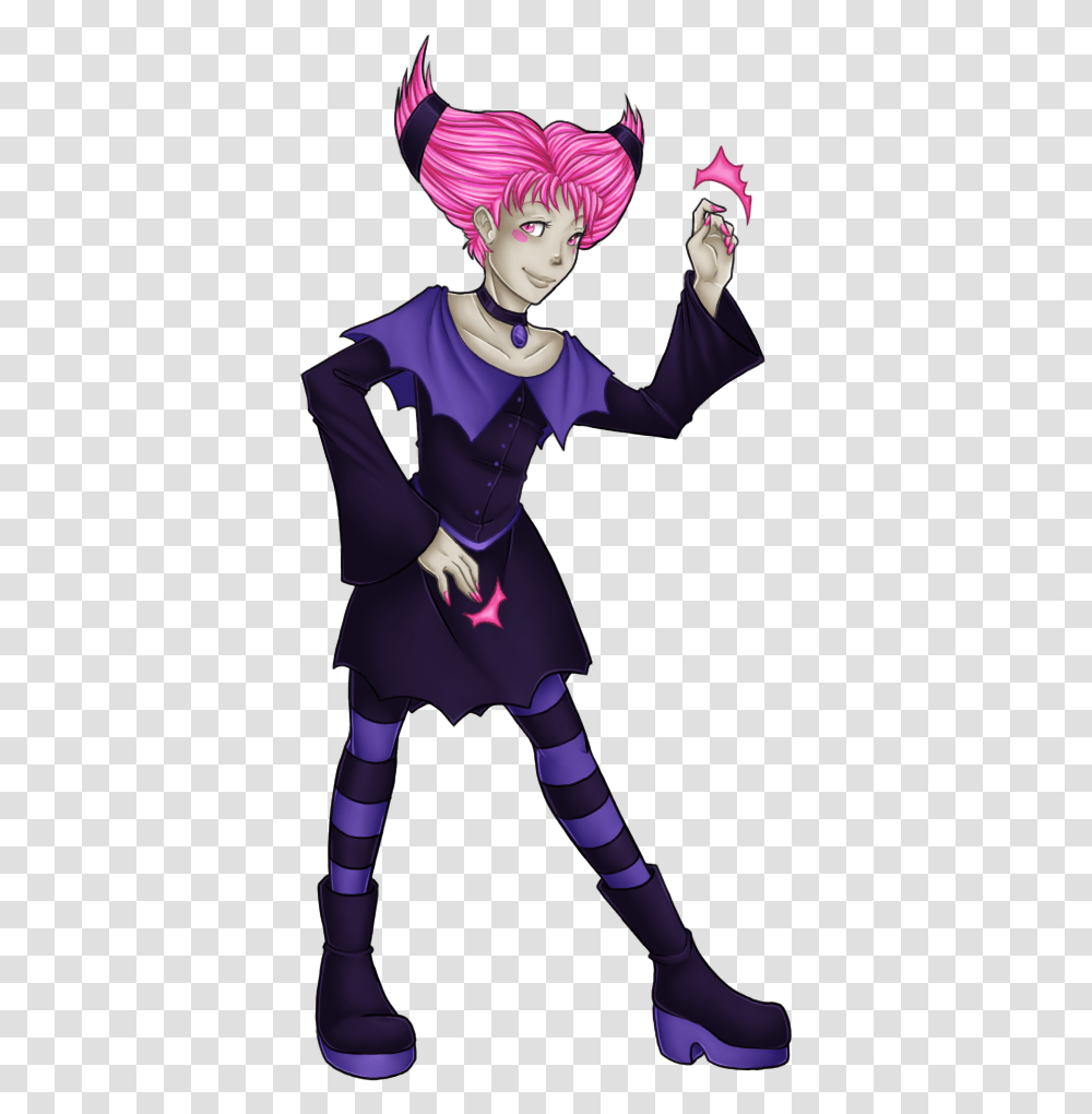 Raven Cyborg Jinx Teen Titans Comics Jinx From Teen Titans In Real Life, Sleeve, Costume, Performer Transparent Png