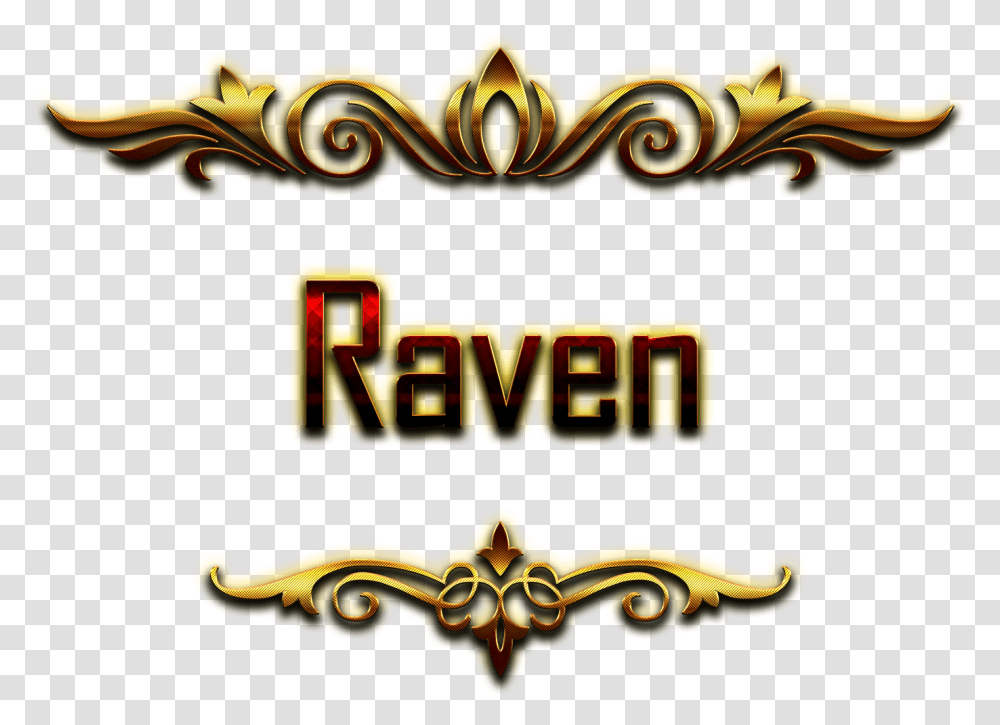 Raven Decorative Name Sridevi Name, Emblem, Building Transparent Png