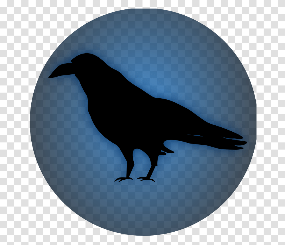 Raven Icon, Nature, Bird, Animal, Crow Transparent Png