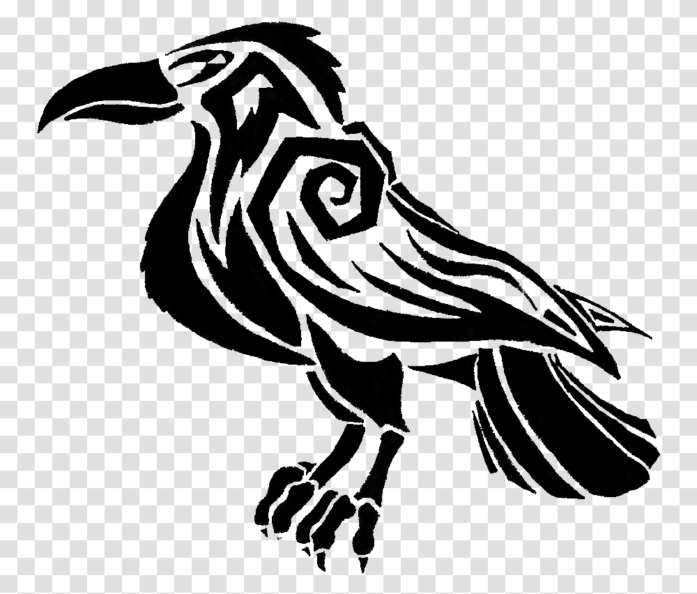Raven Maori Tattoo, Outdoors, Nature, Person, Animal Transparent Png
