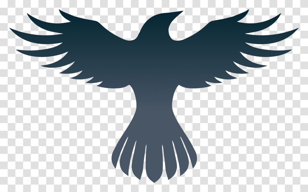 Raven Protocol Logo, Eagle, Bird, Animal, Flying Transparent Png