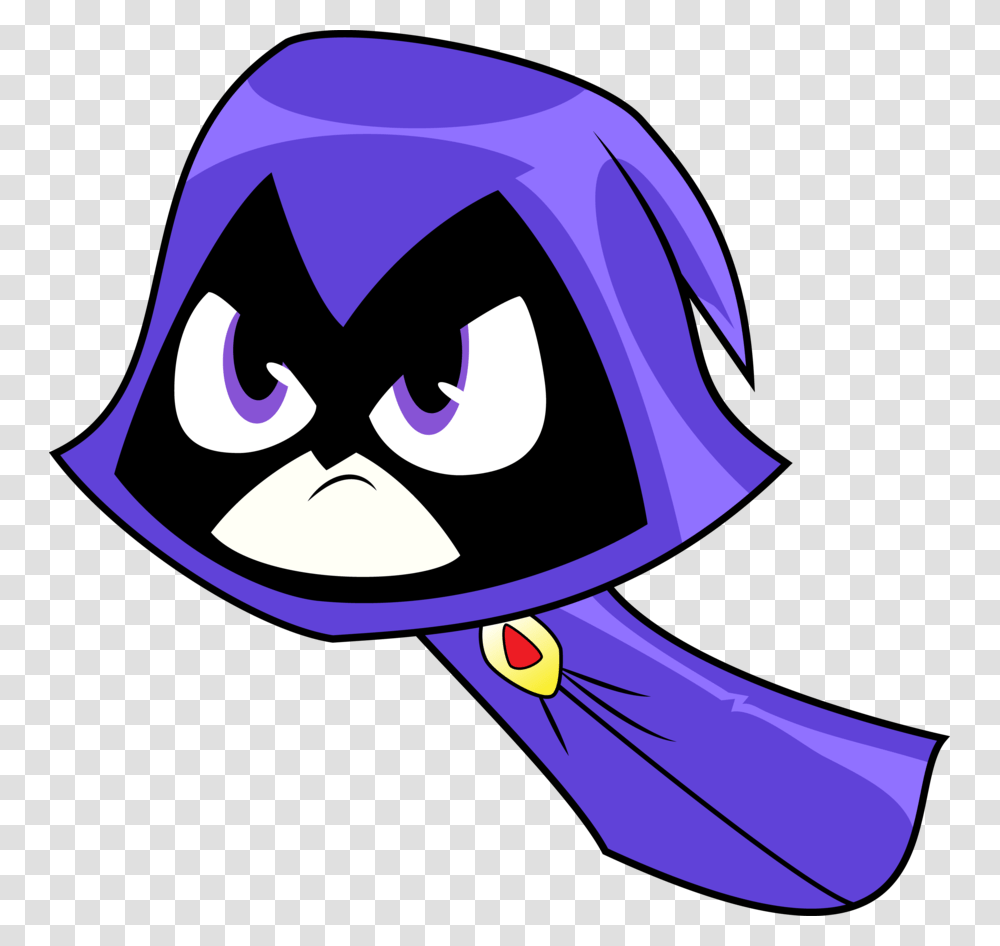 Raven Teen Titans Go, Apparel, Bonnet, Hat Transparent Png