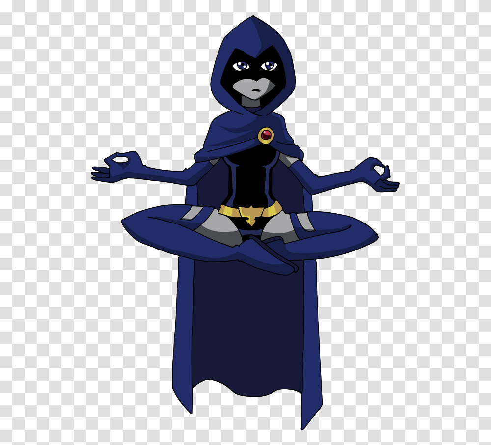 Raven Teen Titans Meditating, Toy, Performer, Magician Transparent Png