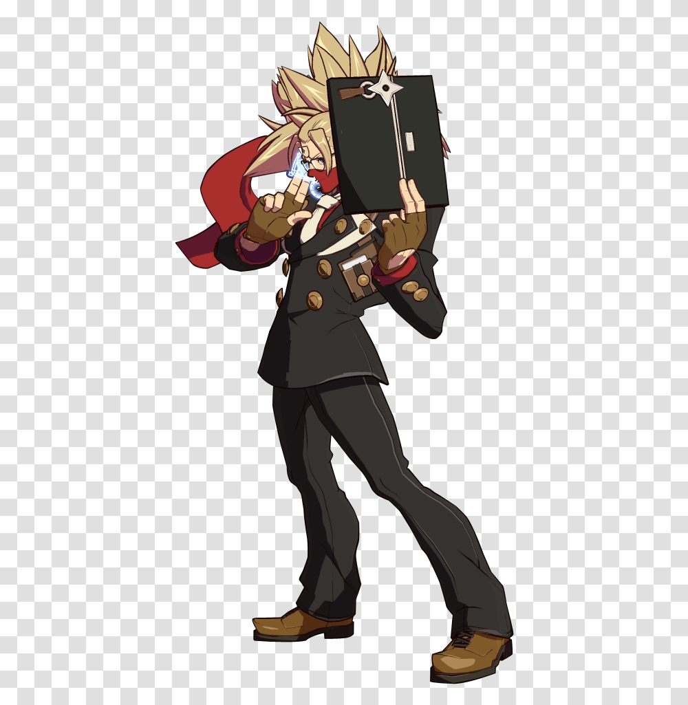 Raven Walk Cycle Ggxrd, Person, Military Uniform, Performer, Costume Transparent Png