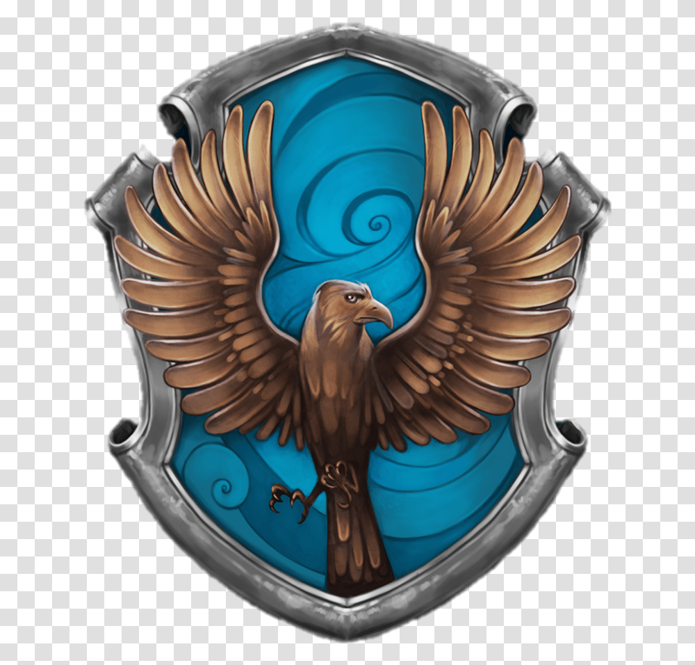 Ravenclaw Crest, Armor, Bird, Animal Transparent Png