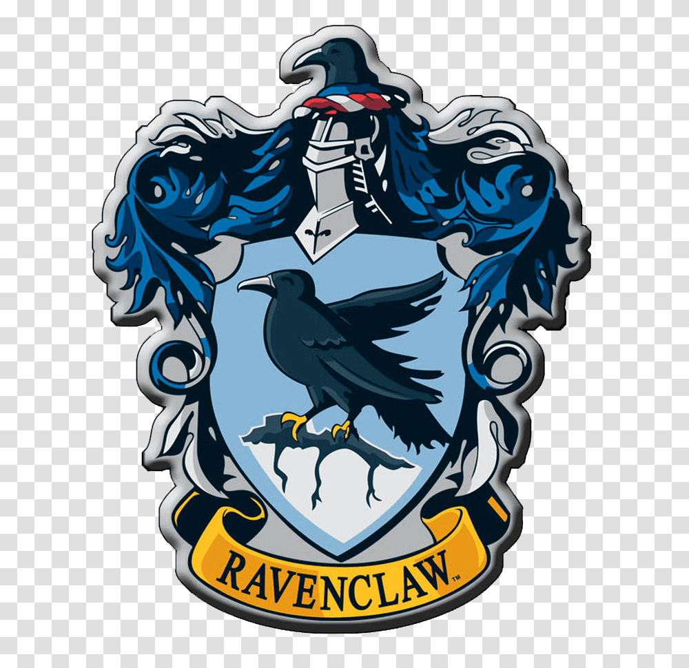 Ravenclaw Crest, Bird, Animal, Eagle, Blackbird Transparent Png