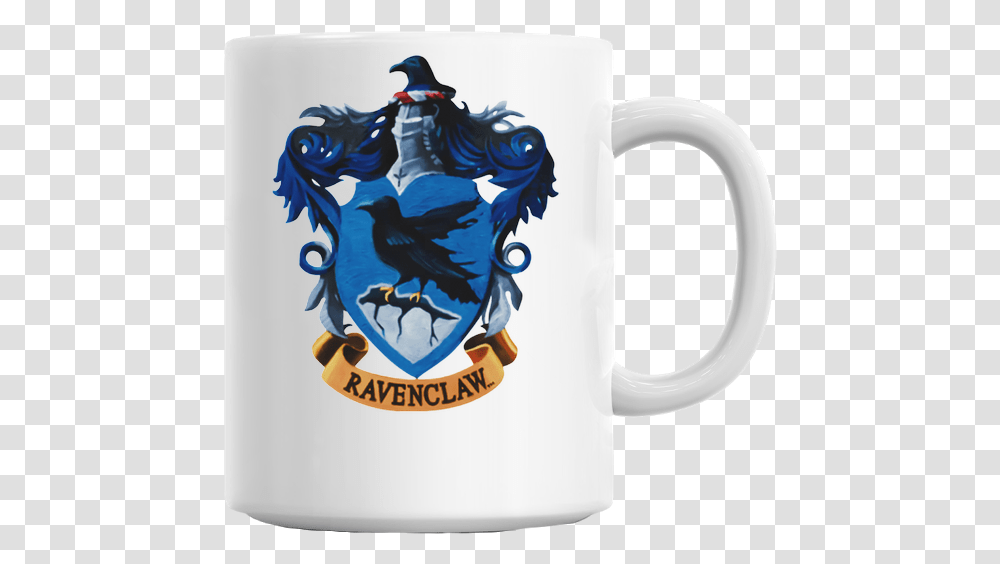 Ravenclaw Crest, Coffee Cup, Jug, Stein, Glass Transparent Png
