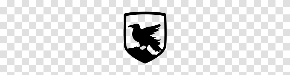 Ravenclaw Crest Icons Noun Project, Gray, World Of Warcraft Transparent Png