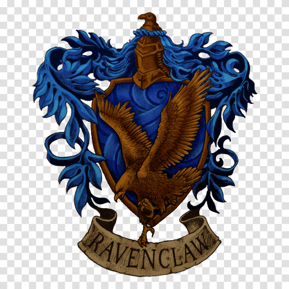 Ravenclaw Crest, Emblem, Logo, Trademark Transparent Png
