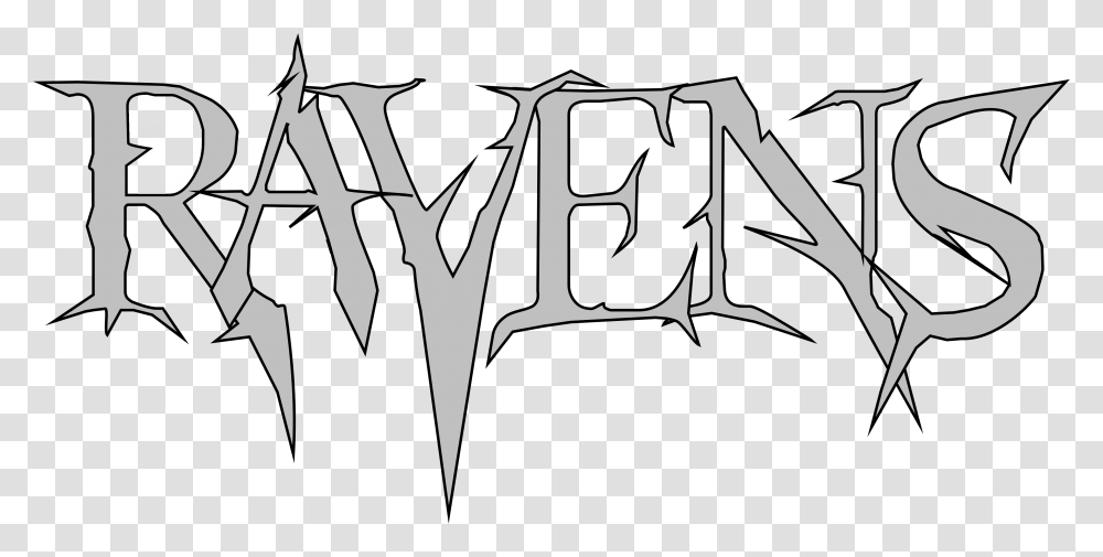 Ravens Line Art, Handwriting, Stencil, Calligraphy Transparent Png