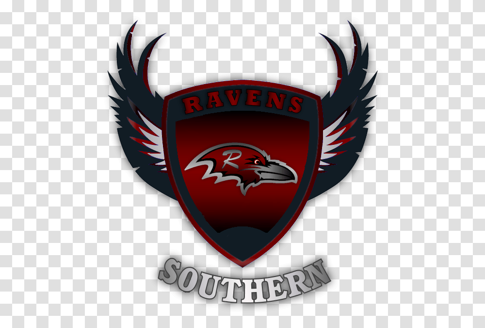Ravens Logo Geyf Ravens, Emblem, Trademark, Animal Transparent Png