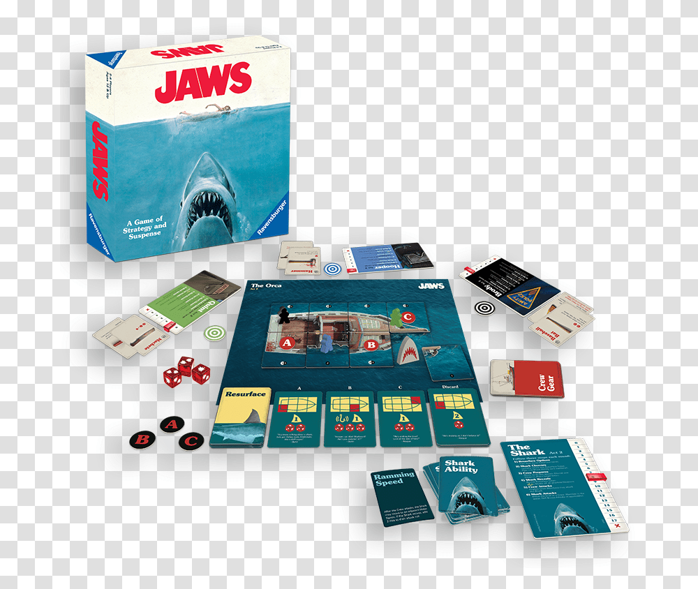 Ravensburger Jaws Game, First Aid, Long Sleeve, Apparel Transparent Png