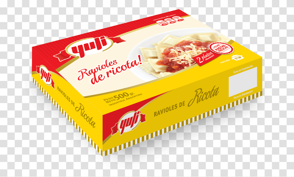 Ravioles En Caja De Ricota, Food, Gum, Noodle, Pasta Transparent Png