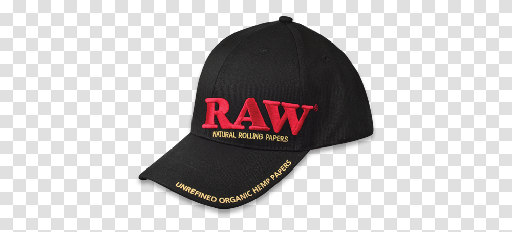 Raw Baseball Cap Black Baseball Cap, Clothing, Apparel, Hat Transparent Png