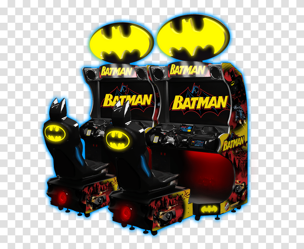Raw Thrills Batman Arcade, Arcade Game Machine, Toy Transparent Png