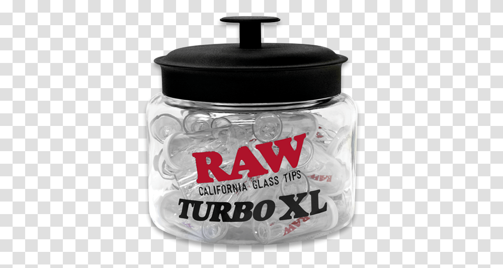 Raw Turbo Xl Glass Tip Water Bottle, Jar, Wedding Cake, Dessert, Food Transparent Png
