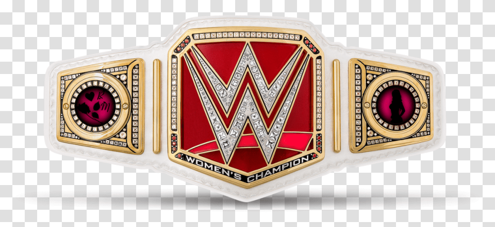 Raw Women's Championship Belt, Wristwatch, Buckle, Emblem Transparent Png