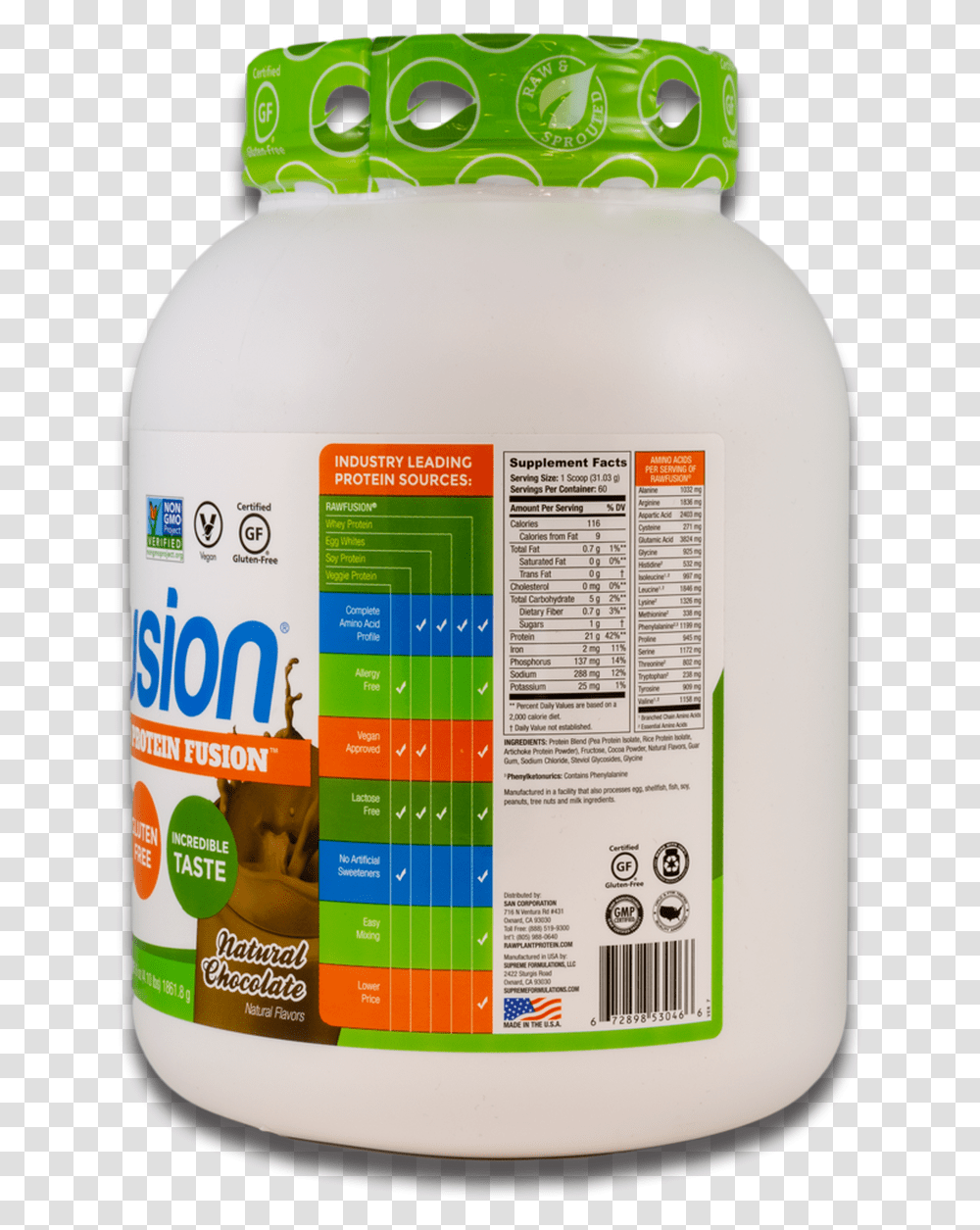 Rawfusion Plant Based Protein Milk, Bottle, Mobile Phone, Food, Beverage Transparent Png