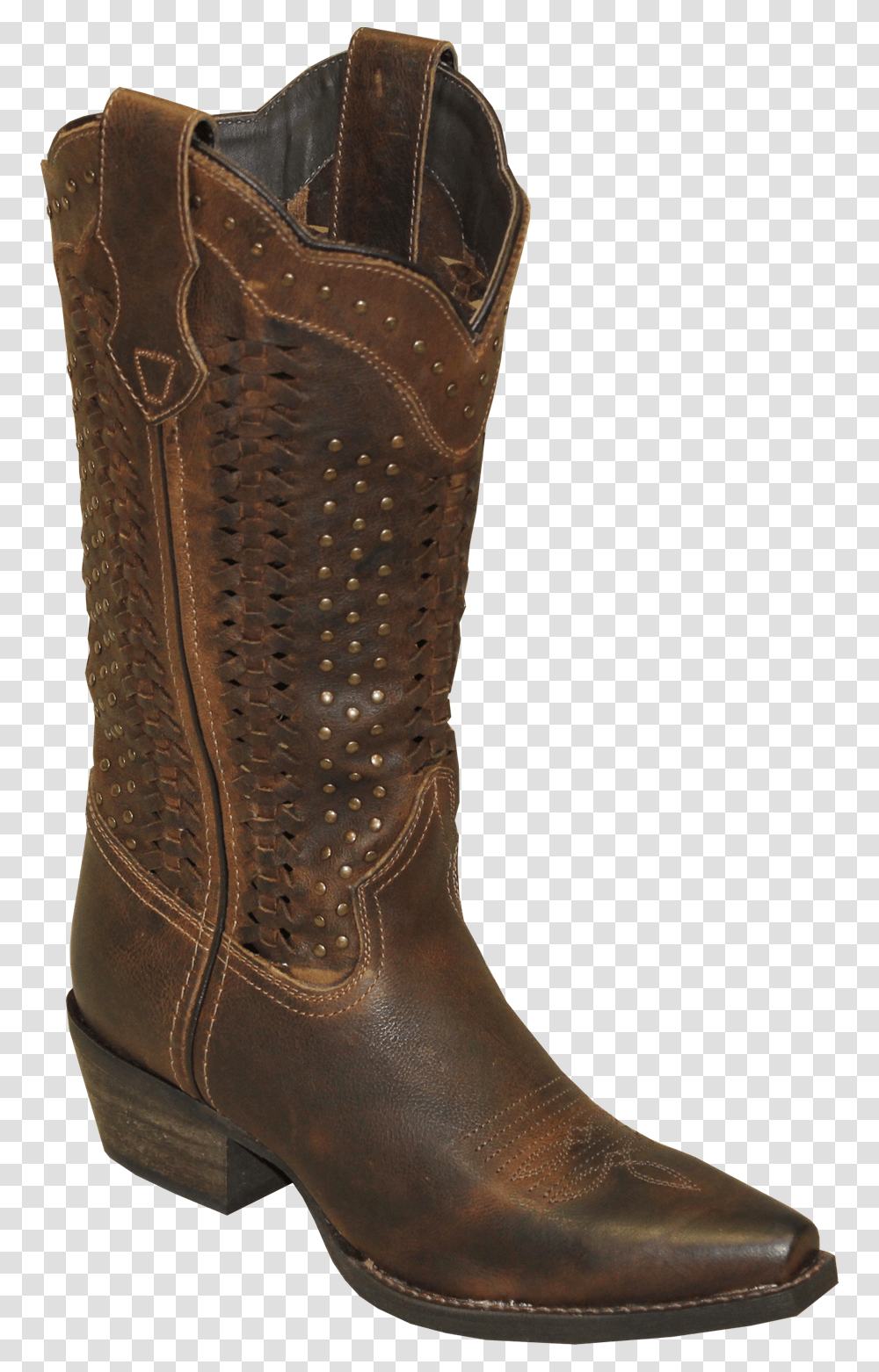 Rawhide By Abilene 12 Inch Brown Scalloped Top Hand Riding Boot, Apparel, Footwear, Cowboy Boot Transparent Png