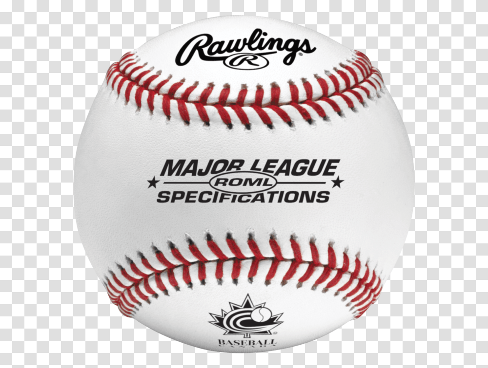 Rawlings Mlb Spec Official Baseball Of Baseball Canada Dozen Rawlings Baseball Ball, Sport, Sports, Team Sport, Birthday Cake Transparent Png
