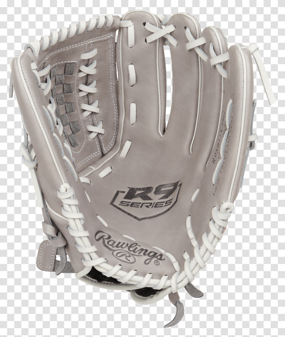 Rawlings R9 Softball Glove Double Lace Basket Web 125 Baseball Protective Gear, Clothing, Apparel, Team Sport, Sports Transparent Png