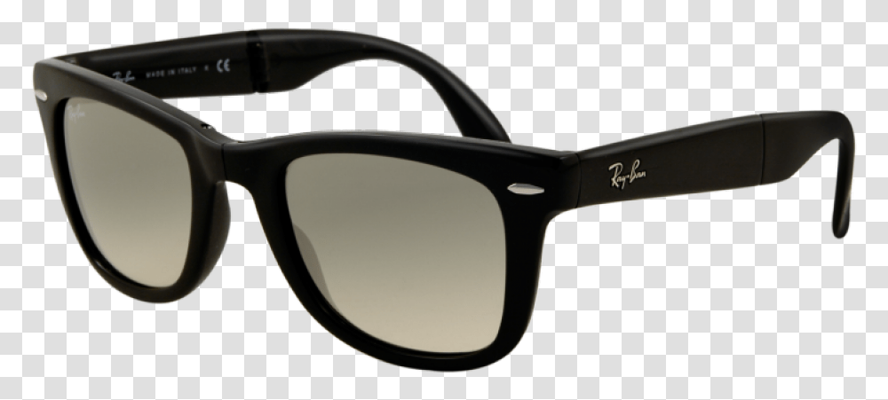 Ray Ban Wayfarer Ray Ban Folding Wayfarer Gradient, Glasses, Accessories, Accessory, Sunglasses Transparent Png