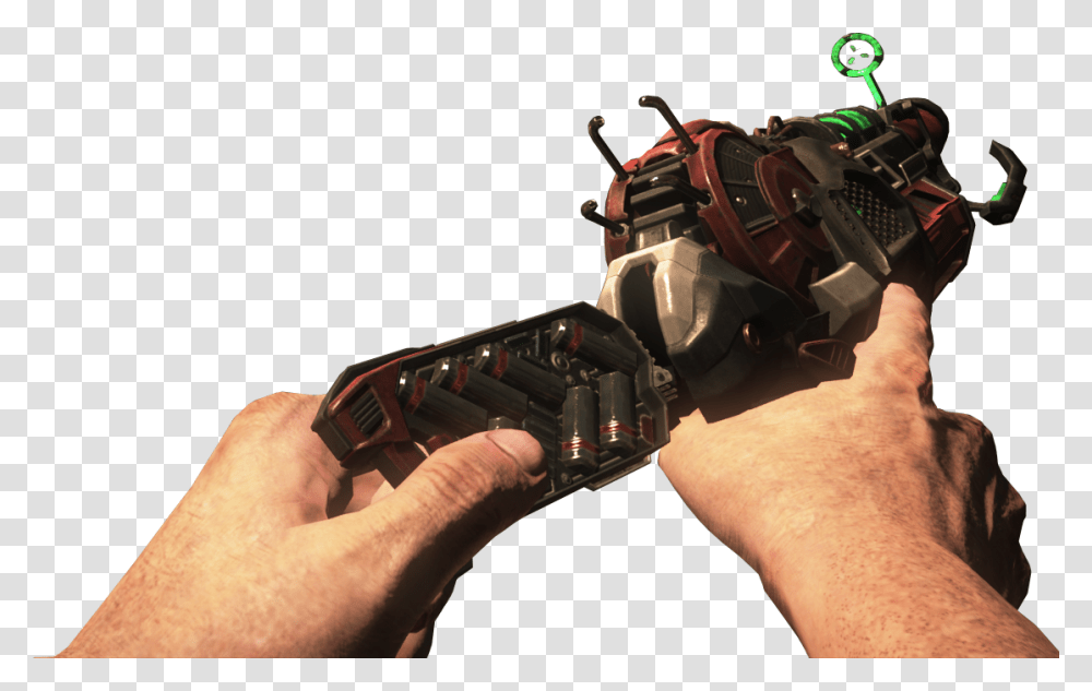 Ray Gun Mark 2 Reload Call Of Duty Zombie, Person, Human, Weapon, Weaponry Transparent Png