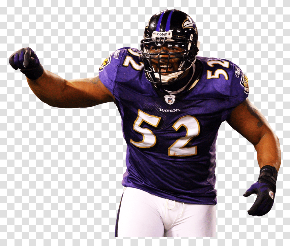 Ray Lewis Baltimore Ravens Nfl Print Poster Ray Lewis, Apparel, Helmet, Person Transparent Png