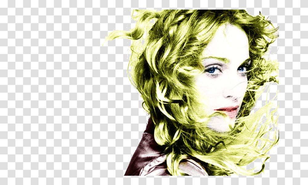 Ray Of Light Madonna Like A Prayer Mix, Face, Person, Hair Transparent Png