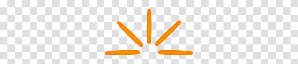 Ray Of Sun Orange Clip Art, Logo, Label Transparent Png