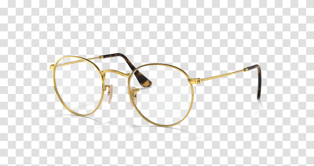 Ray Ray Ban Gold Glasses, Accessories, Accessory, Sunglasses, Goggles Transparent Png