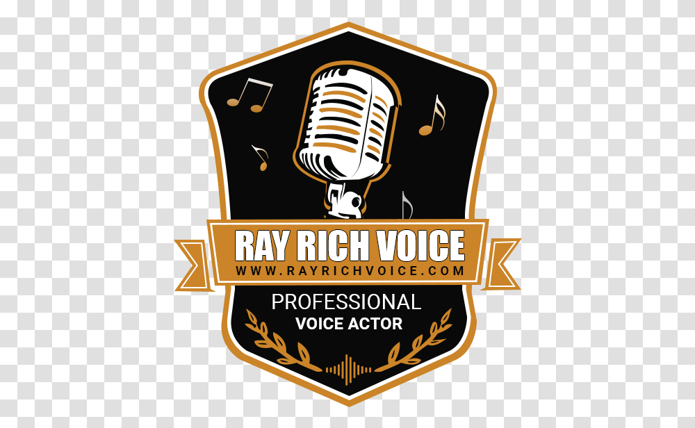 Ray Rich Voice Over Micro, Electrical Device, Microphone, Word, Logo Transparent Png