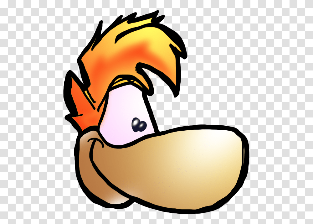 Rayman Head, Beak, Bird, Animal, Neck Transparent Png