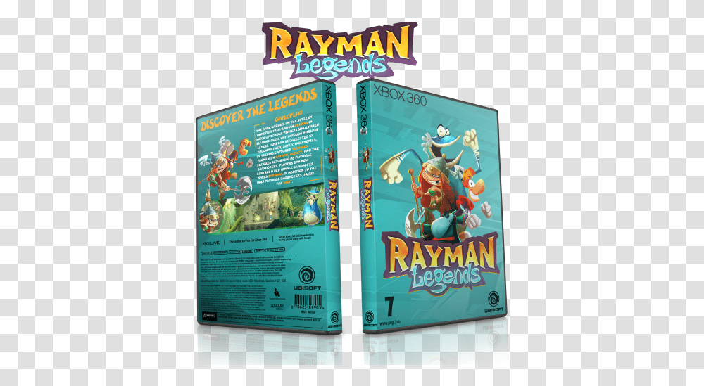 Rayman Legends Box Art Cover Rayman Legends, Dvd, Disk, Poster Transparent Png