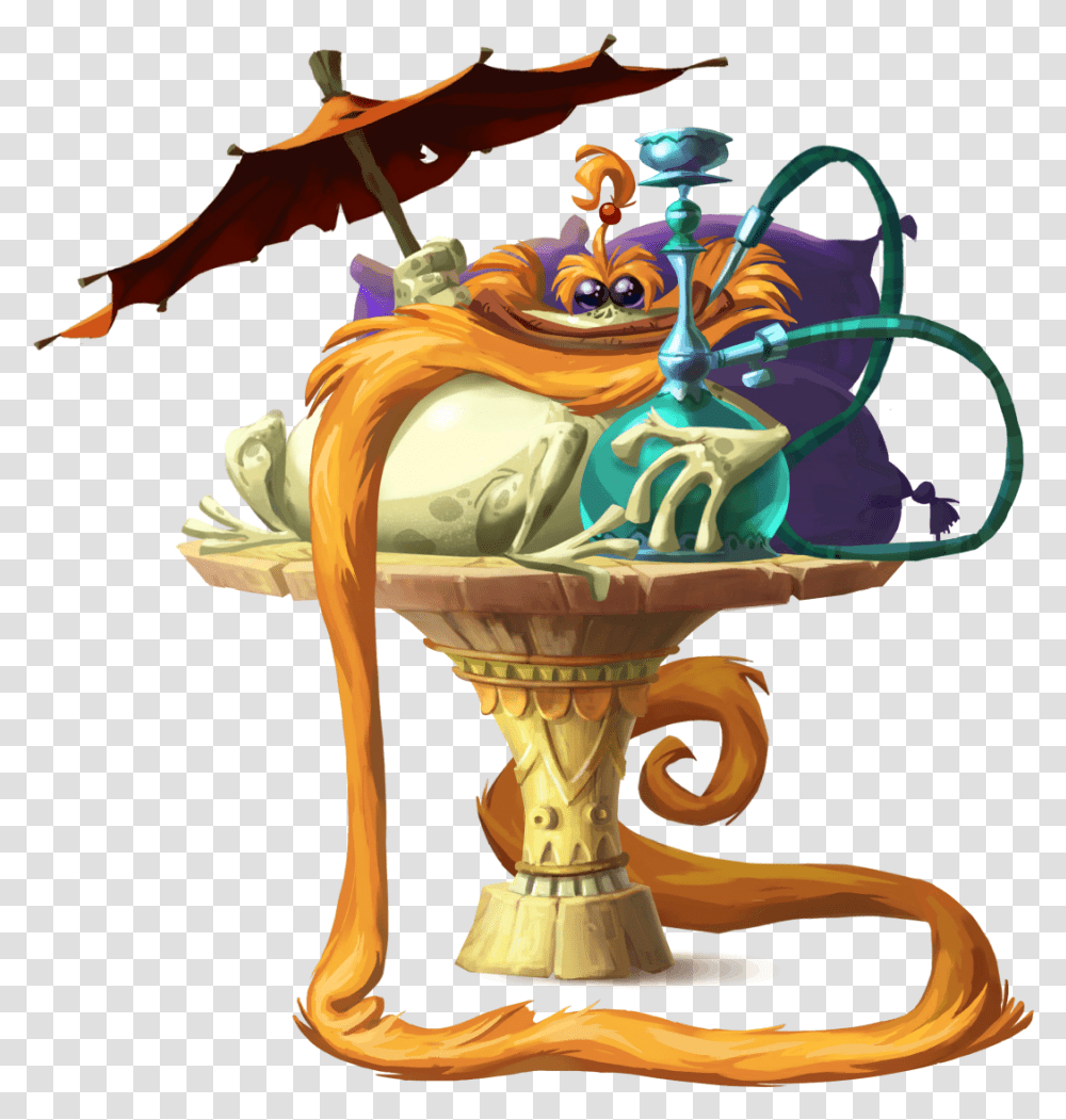 Rayman Origins Polokus Clipart Download Rayman Great Escape Characters, Glass, Modern Art Transparent Png
