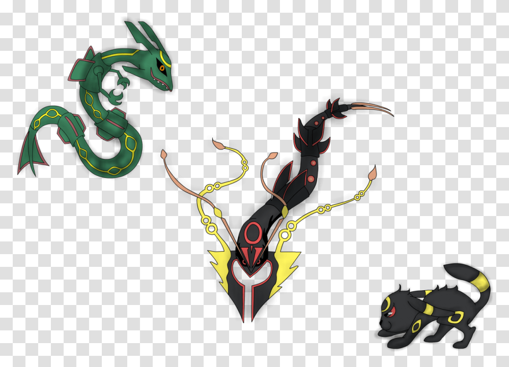 Rayquaza Cartoon, Dragon, Antelope, Wildlife, Mammal Transparent Png