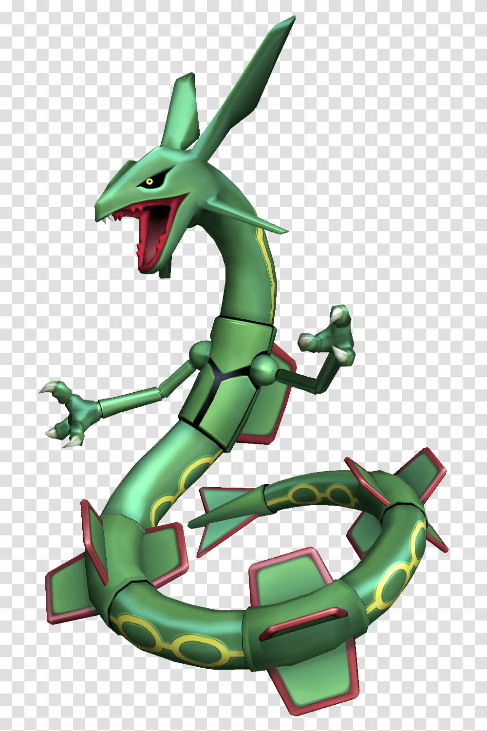 Rayquaza Cg Art Pokemon Rayquaza, Toy, Dragon, Alien Transparent Png