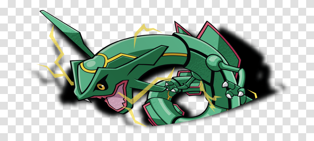 Rayquaza Peeker Sticker Illustration, Dragon, Graphics, Art, Reptile Transparent Png