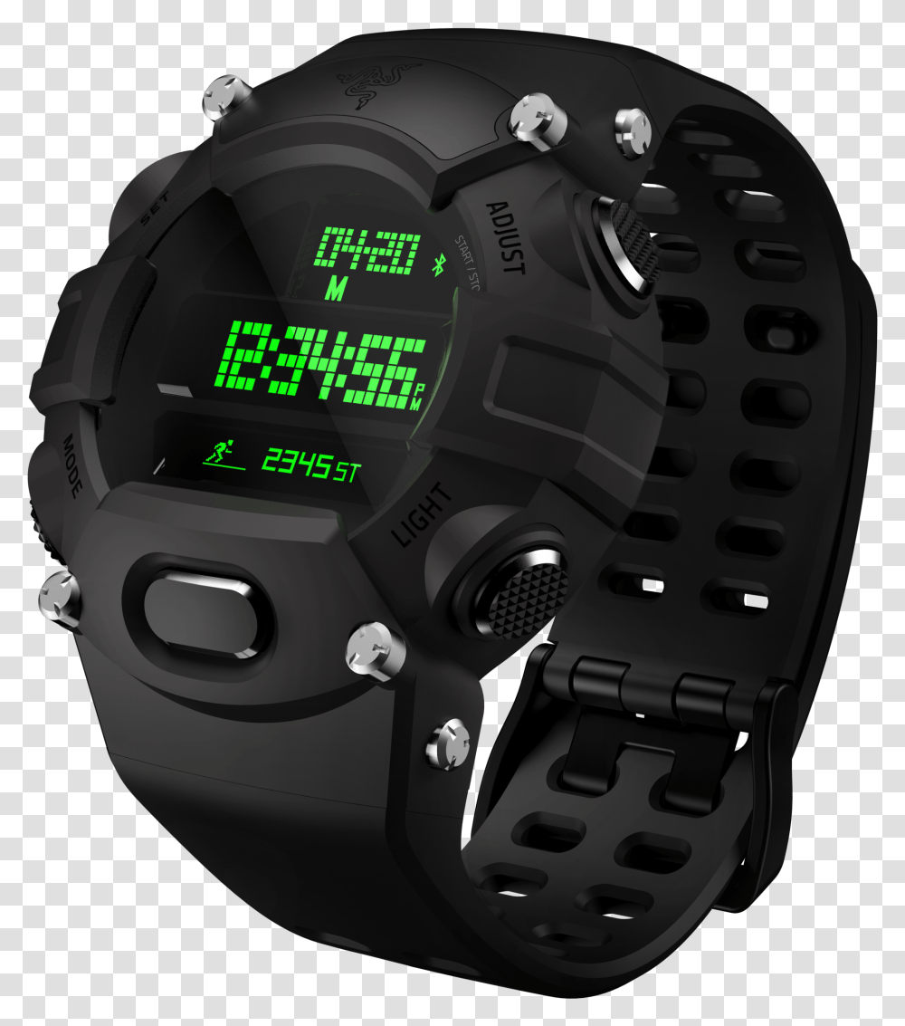 Razer Nabu Watch, Helmet, Apparel, Digital Watch Transparent Png